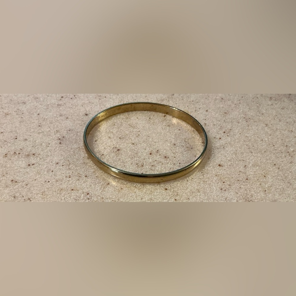 Kate Spade Gold Minimalist Bracelet Heart of Gold